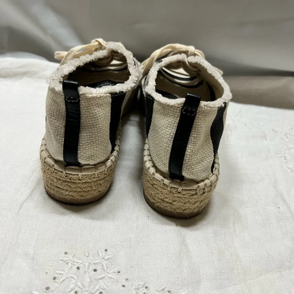 Dolce Vita -Striped Canvas Espadrille‎ Sneakers size 8